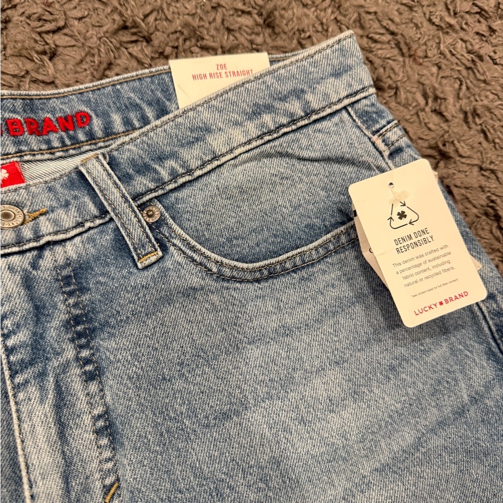 Lucky Brand Women's Light Blue High Rise Jeans